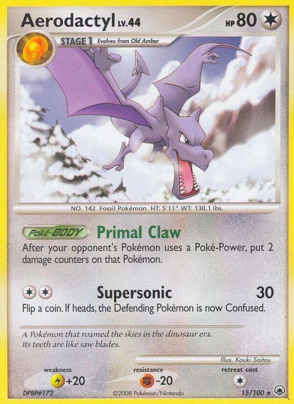 Aerodactyl - 15/100 - EN Aerodactyl - 15/100 - EN