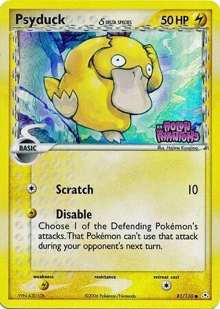 Psyduck - 81/110 - Reverse Holo - EN Psyduck - 81/110 - Reverse Holo - EN
