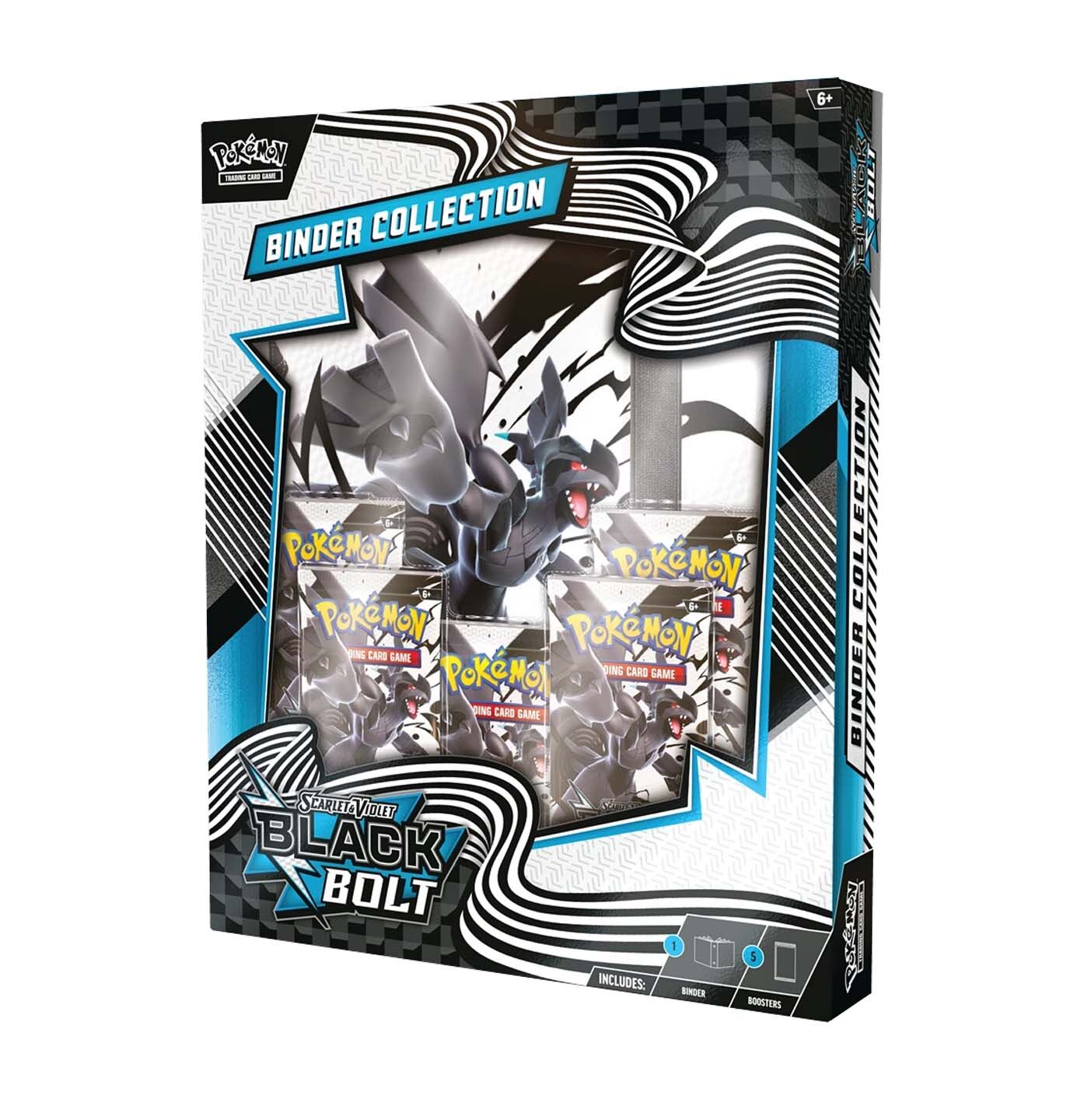 Pokémon TCG: SV10.5 Black Bolt 9-Binder Pocket Portfolio Collection - EN Pokémon TCG: SV10.5 Black Bolt 9-Binder Pocket Portfolio Collection - EN