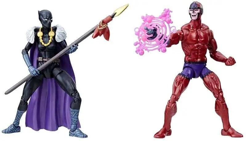 Black Panther Marvel Legends Klaw & Shuri Exclusive Action Figure 2-Pack