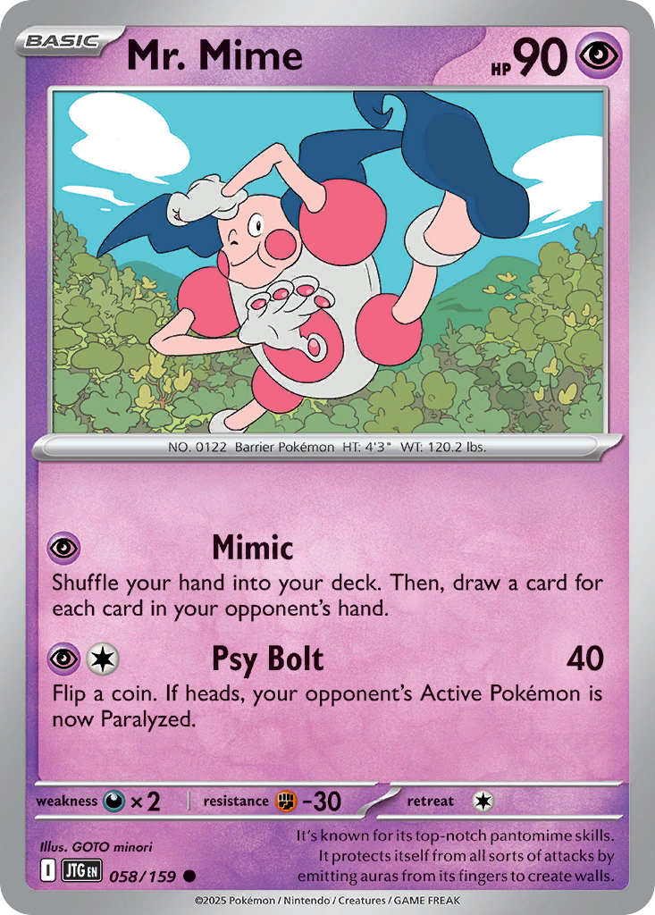 Mr. Mime - 058/159 - EN