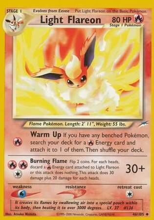 Light Flareon - 46/113 - Unlimited - EN Light Flareon - 46/113 - Unlimited - EN