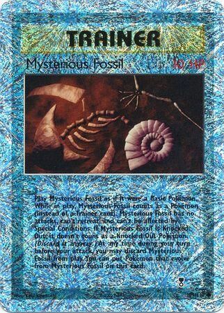 Mysterious Fossil - 109/110 - Reverse Holo - EN