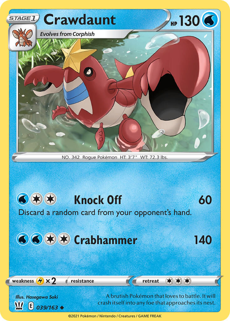 Crawdaunt - 039/163 - EN