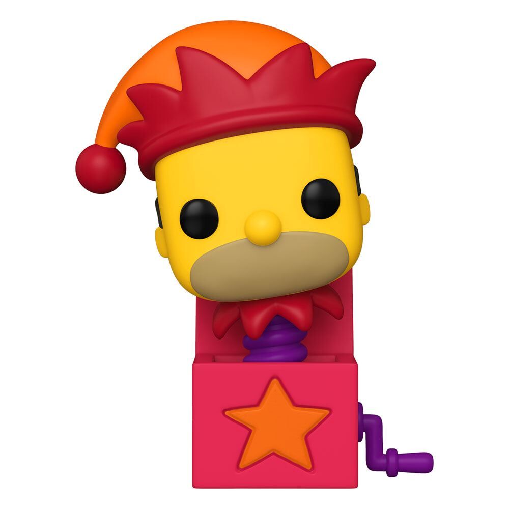 Simpsons POP! Animation Vinyl Figur Homer Jack-In-The-Box 9 cm Simpsons POP! Animation Vinyl Figur Homer Jack-In-The-Box 9 cm