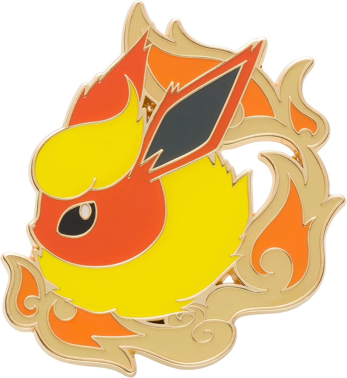Pokemon Center 2017 - Flareon Colorful Pin Limited Badge - 1 Stück