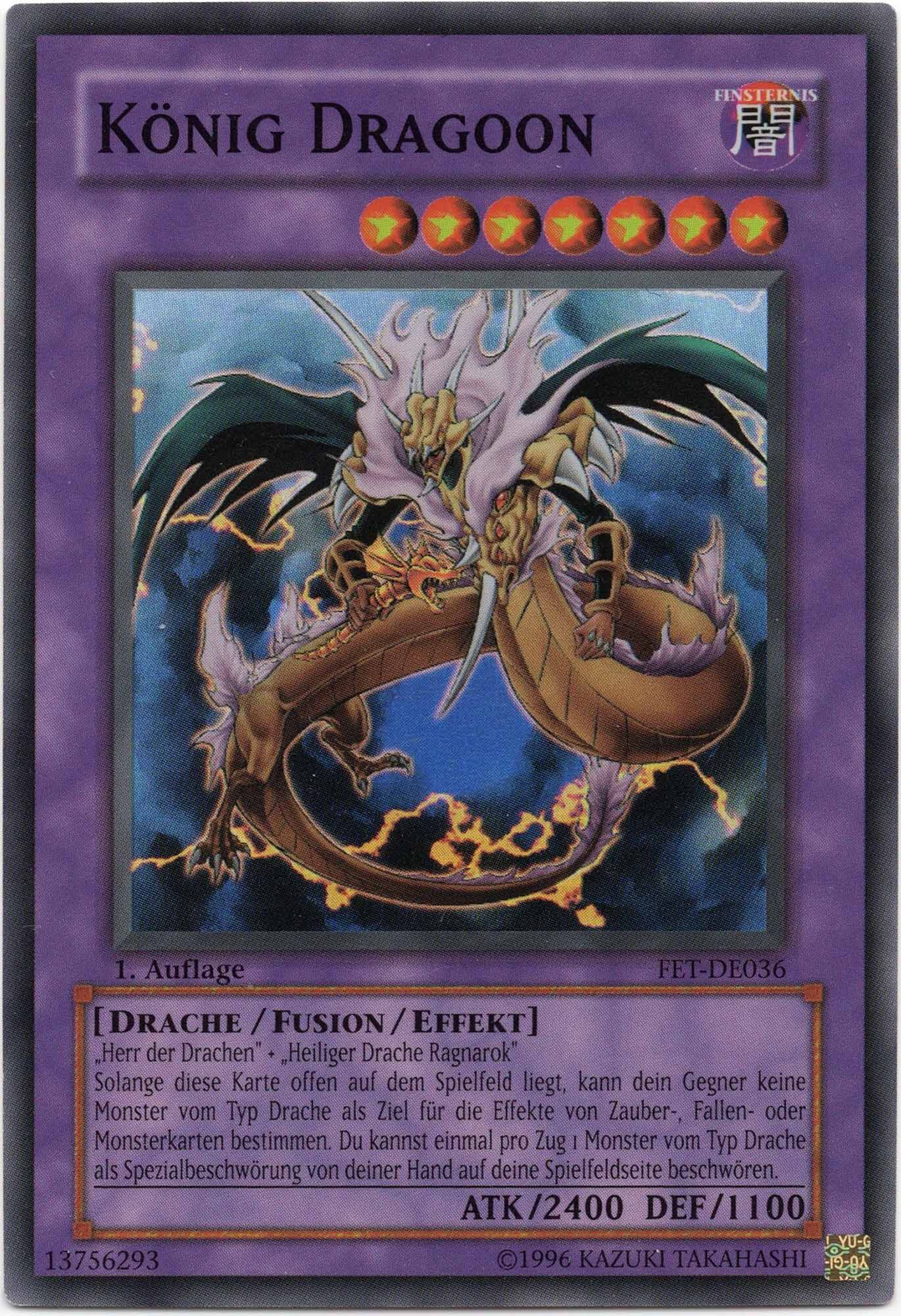 k-nig-dragoon-fet-de036-super-rare-1-auflage-lightly-played König Dragoon - FET-DE036 - Super Rare - 1. Auflage (Lightly Played)