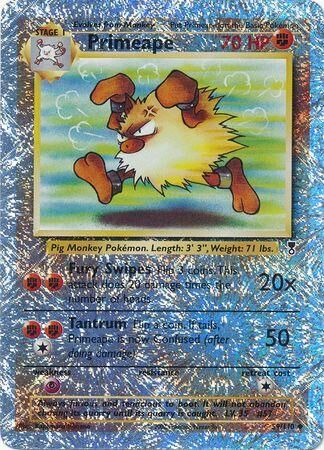 Primeape - 59/110 - Reverse Holo - EN Primeape - 59/110 - Reverse Holo - EN