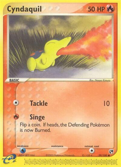 Cyndaquil - 59/100 - EN Cyndaquil - 59/100 - EN