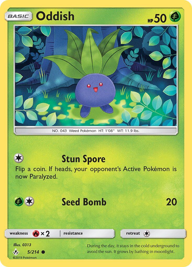 Oddish - 5/214 - EN Oddish - 5/214 - EN