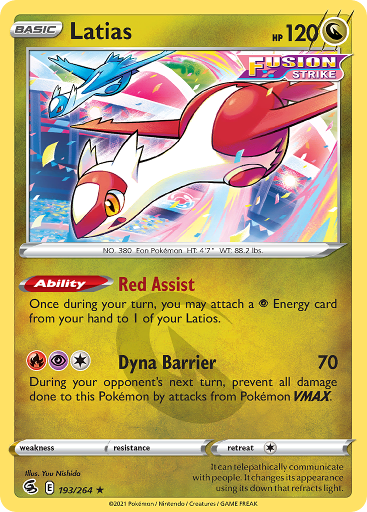 Latias - 193/264 - EN
