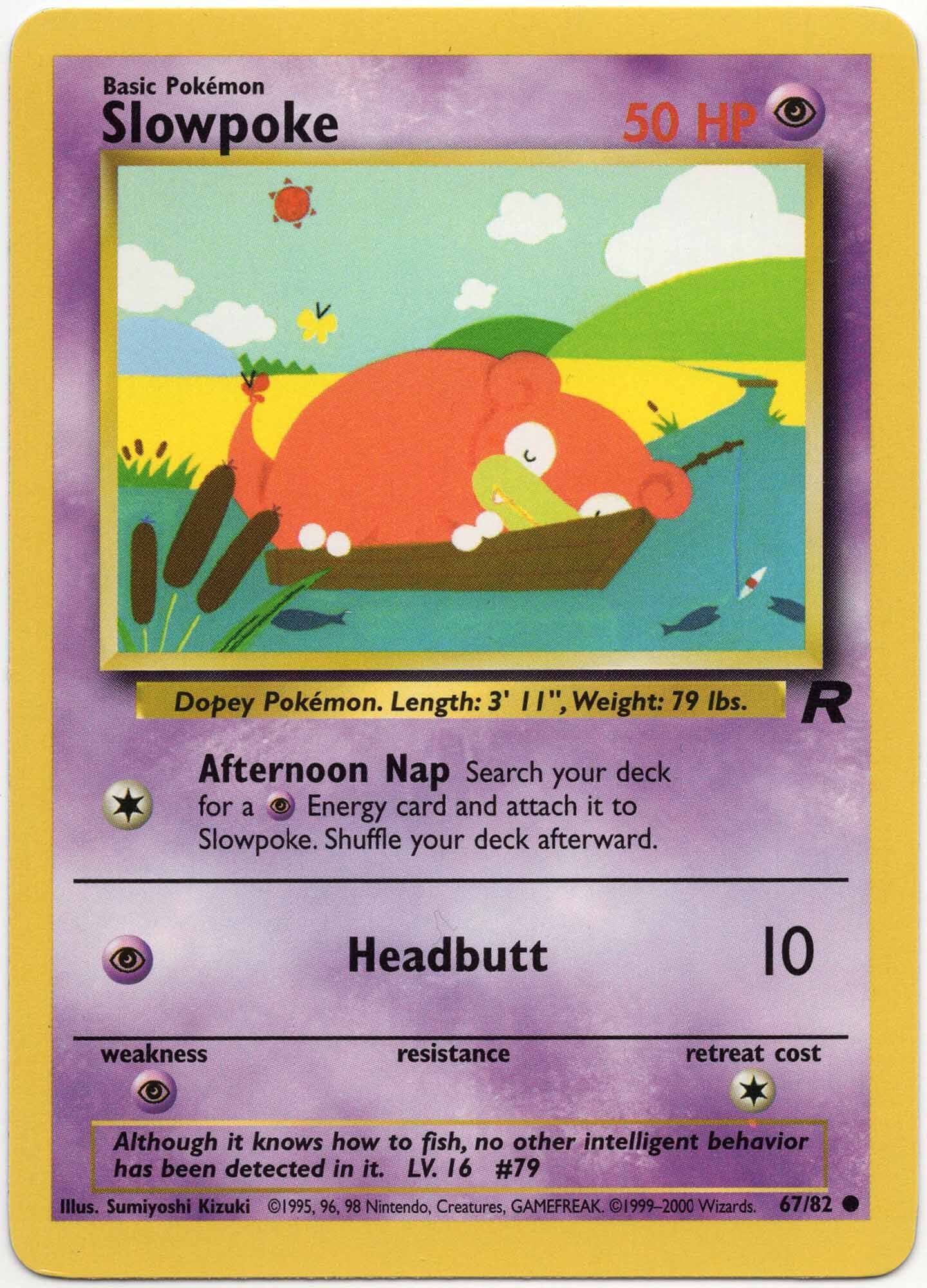 Slowpoke - 67/82 - Pokémon TCG