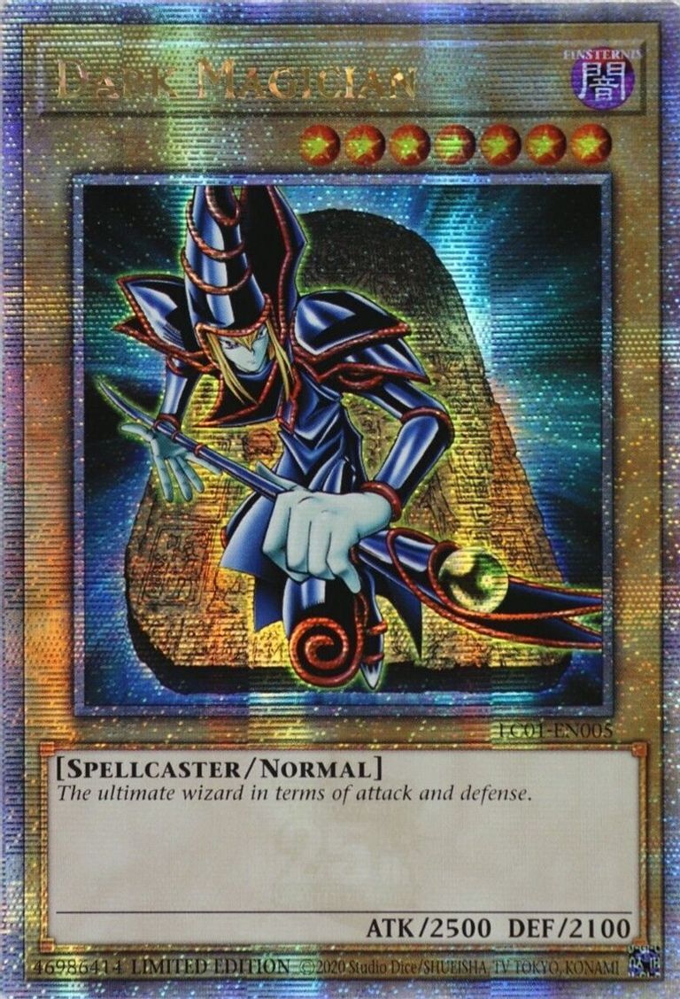Dark Magician - LC01-EN005 - Quarter Century Secret Rare Dark Magician - LC01-EN005 - Quarter Century Secret Rare