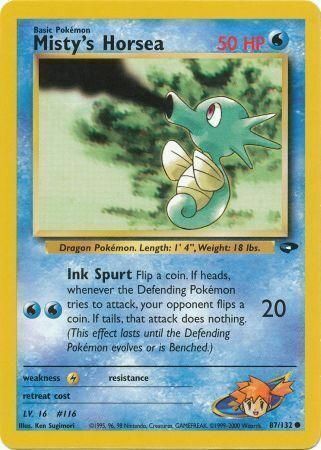 Misty’s Horsea - 87/132 - Unlimited - EN