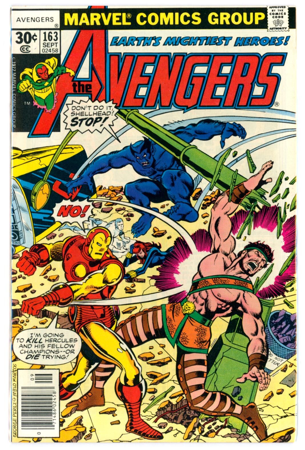 avengers-163 Avengers #163