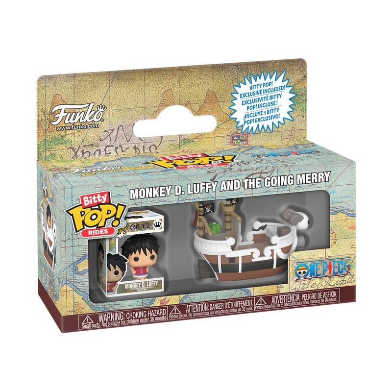 One Piece Bitty POP! Ride Vinyl Figur Going Merry w/Luffy 2,5 cm One Piece Bitty POP! Ride Vinyl Figur Going Merry w/Luffy 2,5 cm