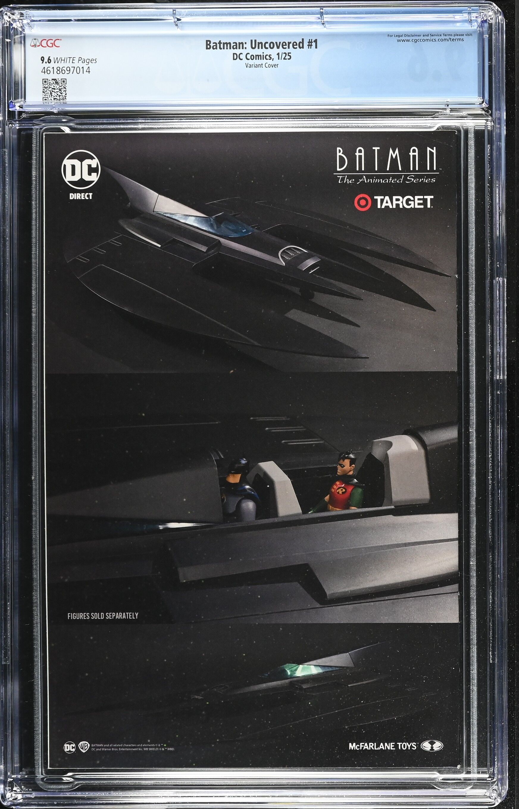 Batman: Uncovered Issue 1 - CGC 9.6