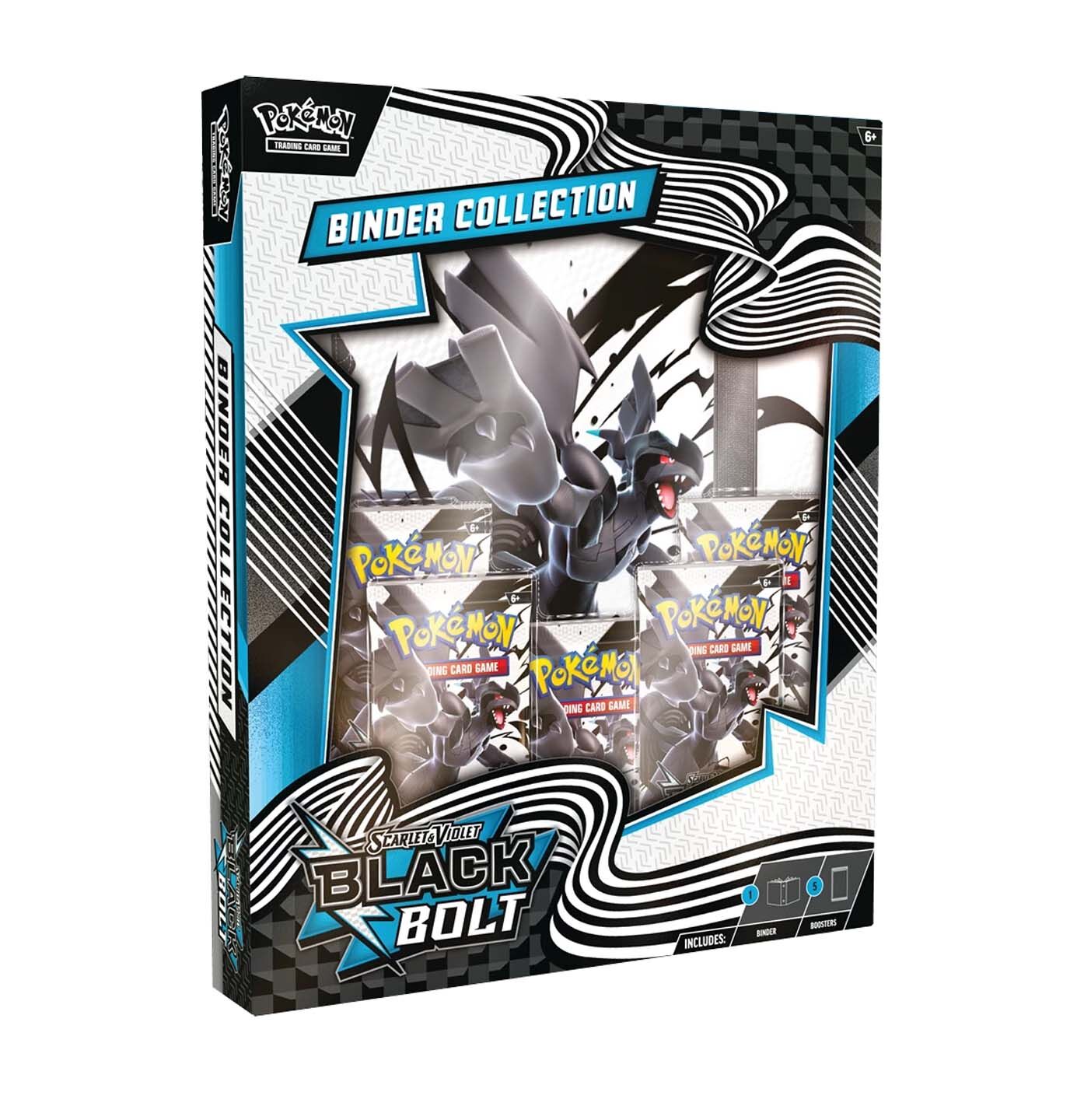 Pokémon TCG: SV10.5 Black Bolt 9-Binder Pocket Portfolio Collection - EN Pokémon TCG: SV10.5 Black Bolt 9-Binder Pocket Portfolio Collection - EN