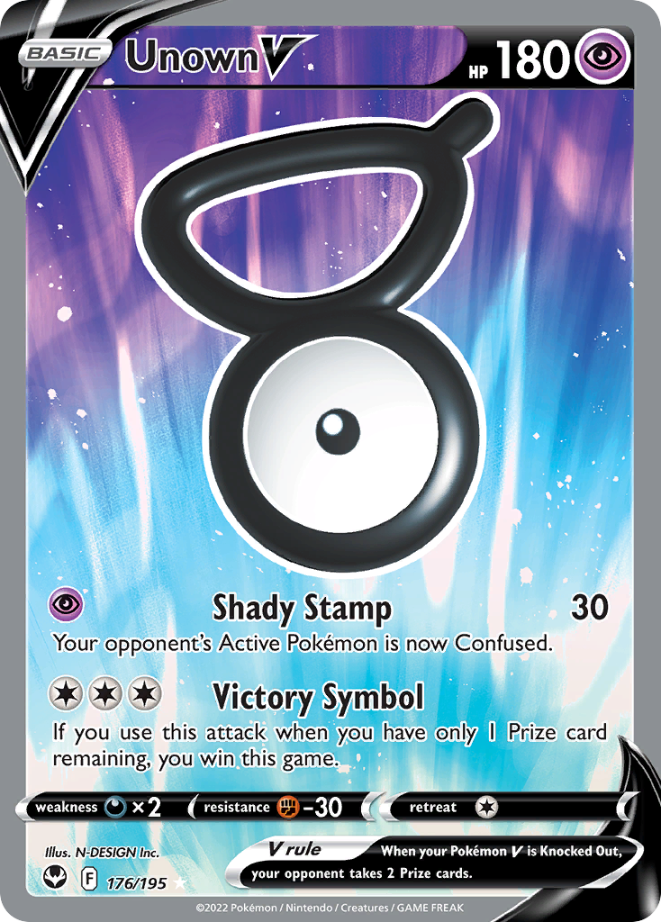 Unown V - 176/195 - EN