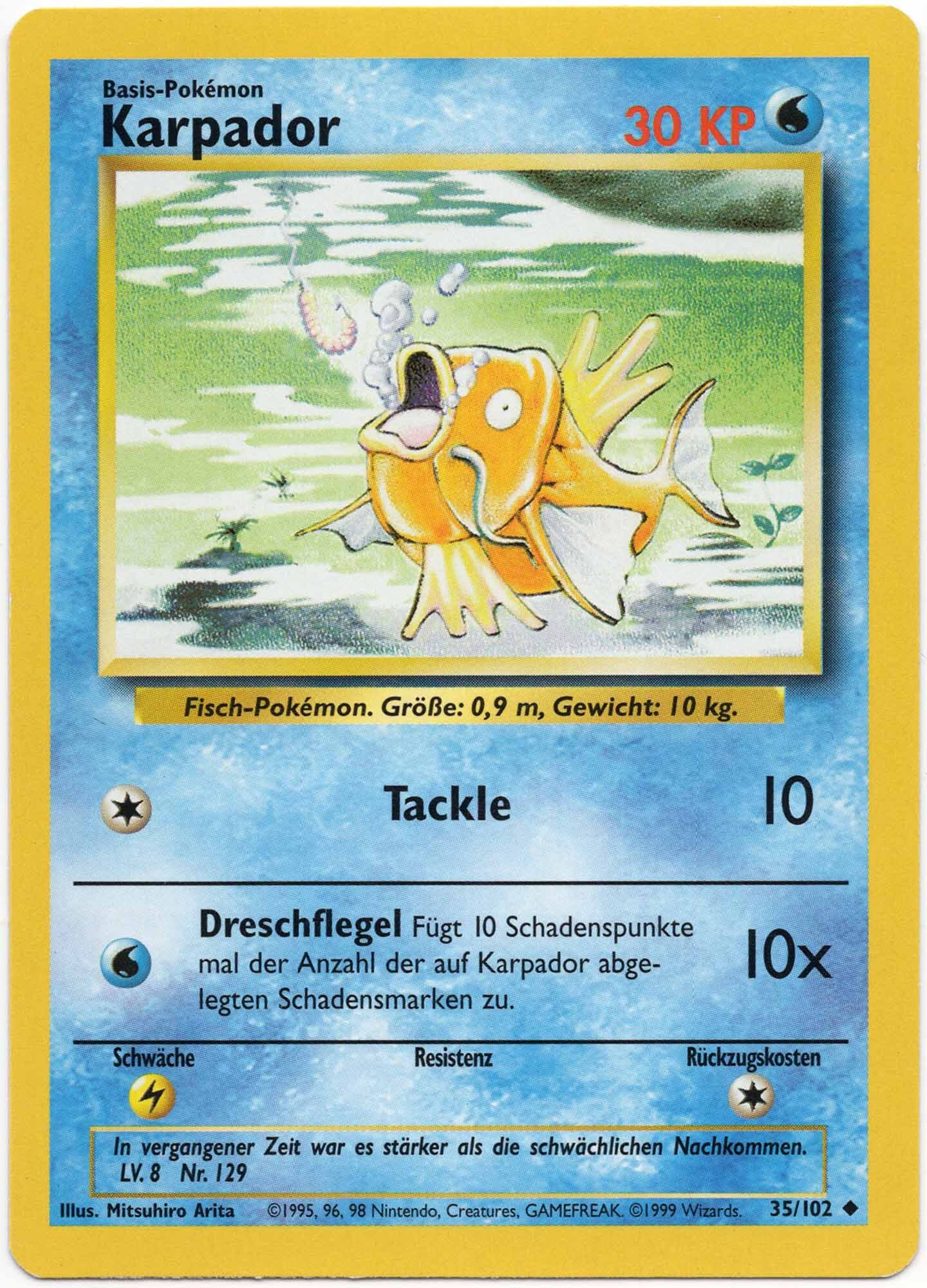 karpador-35-102-pokemon-tcg-lightly-played Karpador - 35/102 - Pokémon TCG - Lightly Played