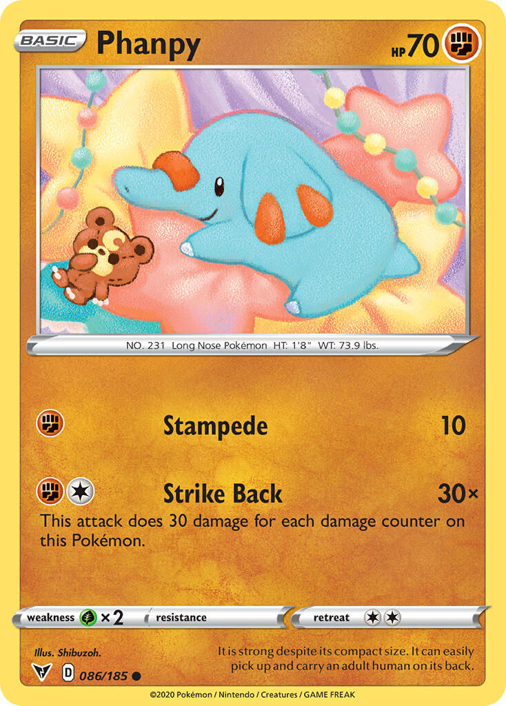 Phanpy - 086/185 - EN Phanpy - 086/185 - EN