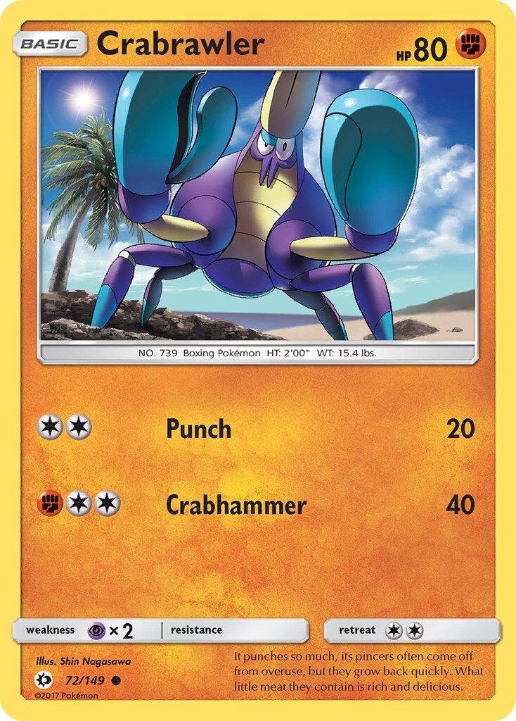 Crabrawler - 72/149 - EN Crabrawler - 72/149 - EN