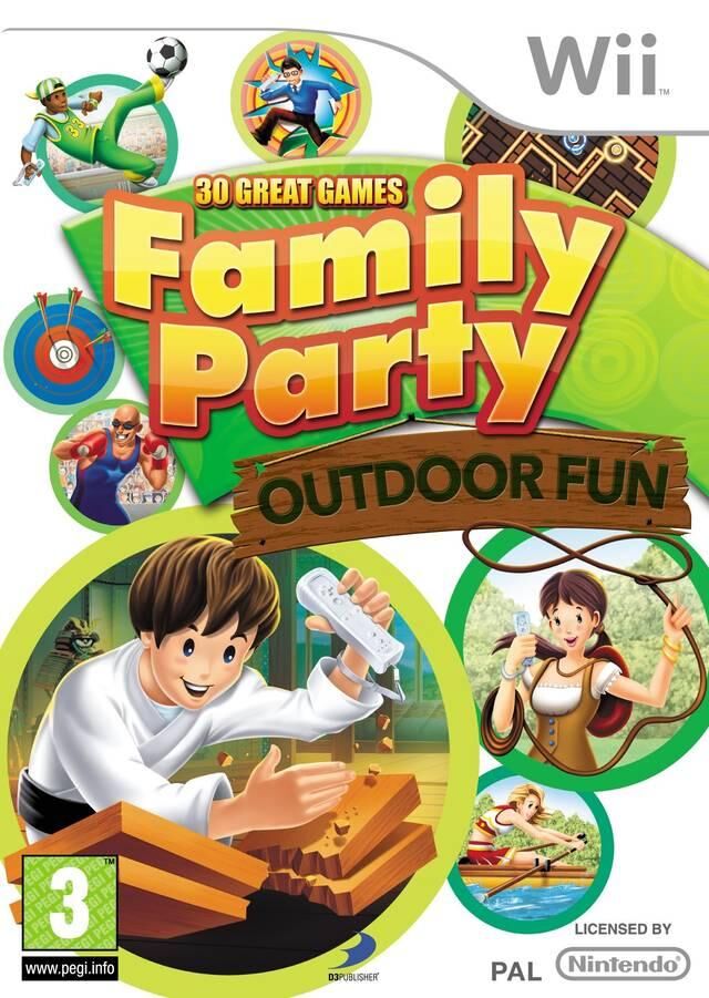 Family Party: Outdoor Fun - Nintendo Wii - EN