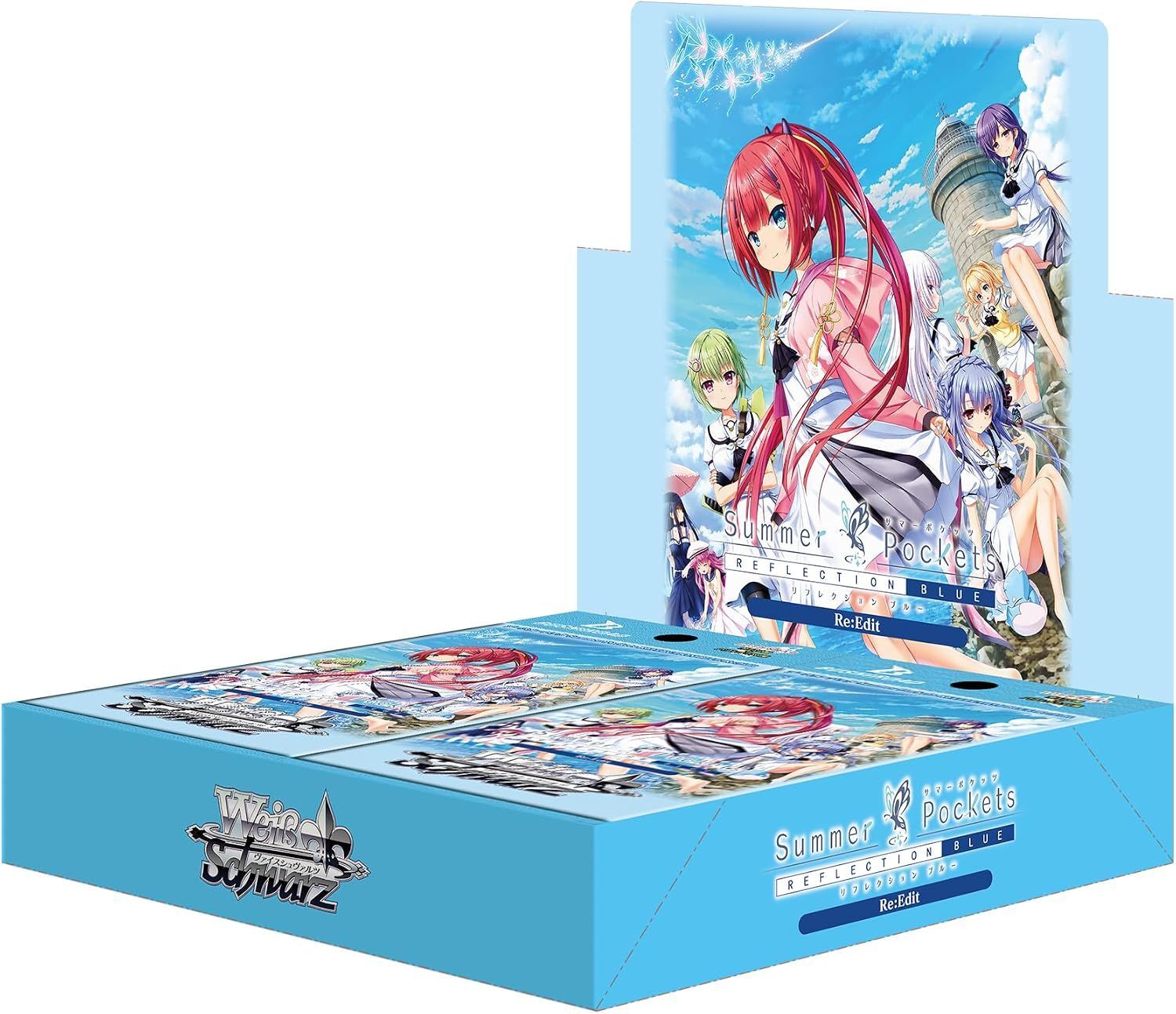 Summer Pockets REFLECTION BLUE Re: Edit Booster Box (12 Packs) - Weiss Schwarz TCG - JP
