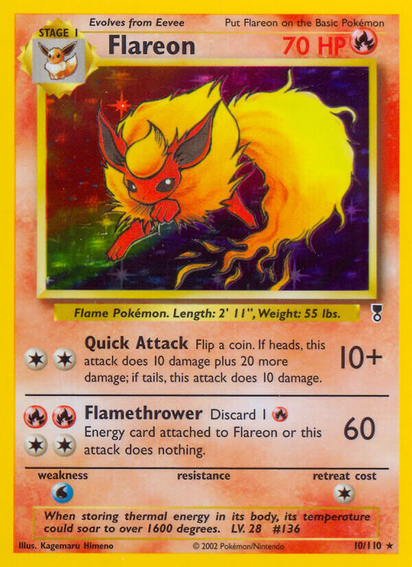 Flareon - 10/110 - Holo Rare - EN
