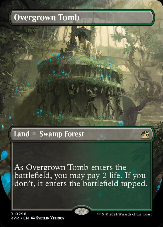 Overgrown Tomb - RVR 296 - Normal - EN - NM Overgrown Tomb - RVR 296 - Normal - EN - NM