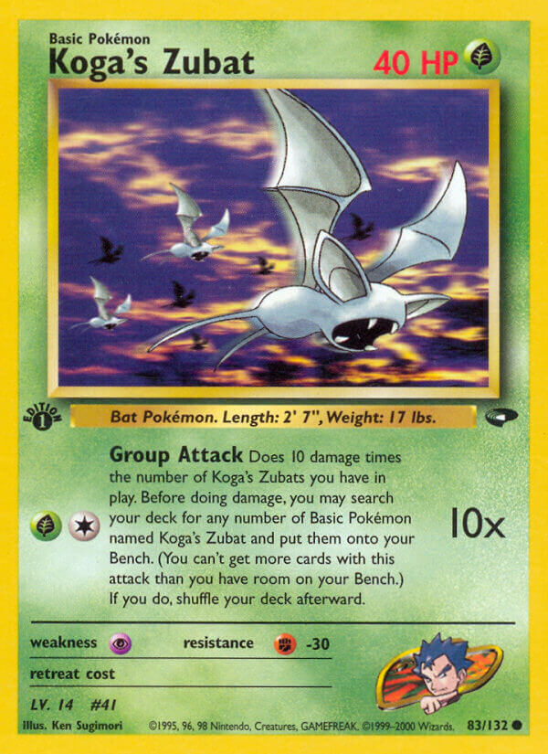 Koga’s Zubat - 83/132 - EN