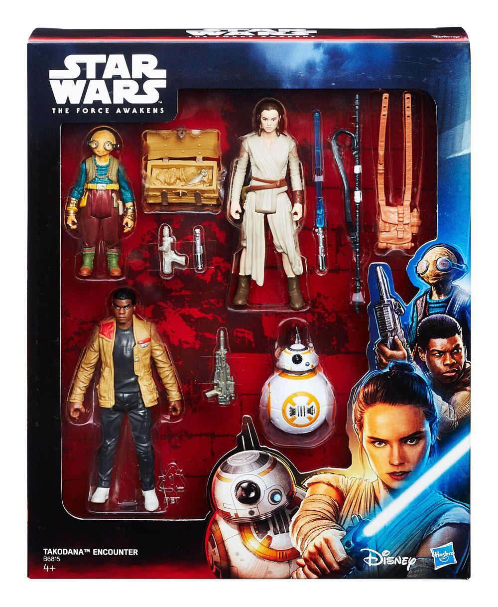 Star Wars Episode VII Actionfiguren 4er-Pack 2016 Takodana Encounter 10 cm