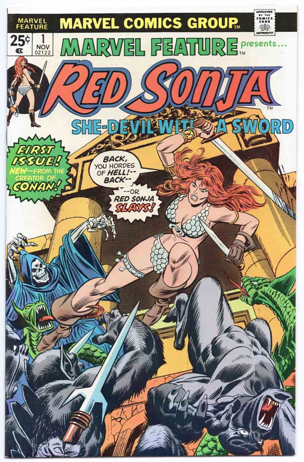 marvel_feature_red_sonja_001 Marvel Feature #1 Red Sonja