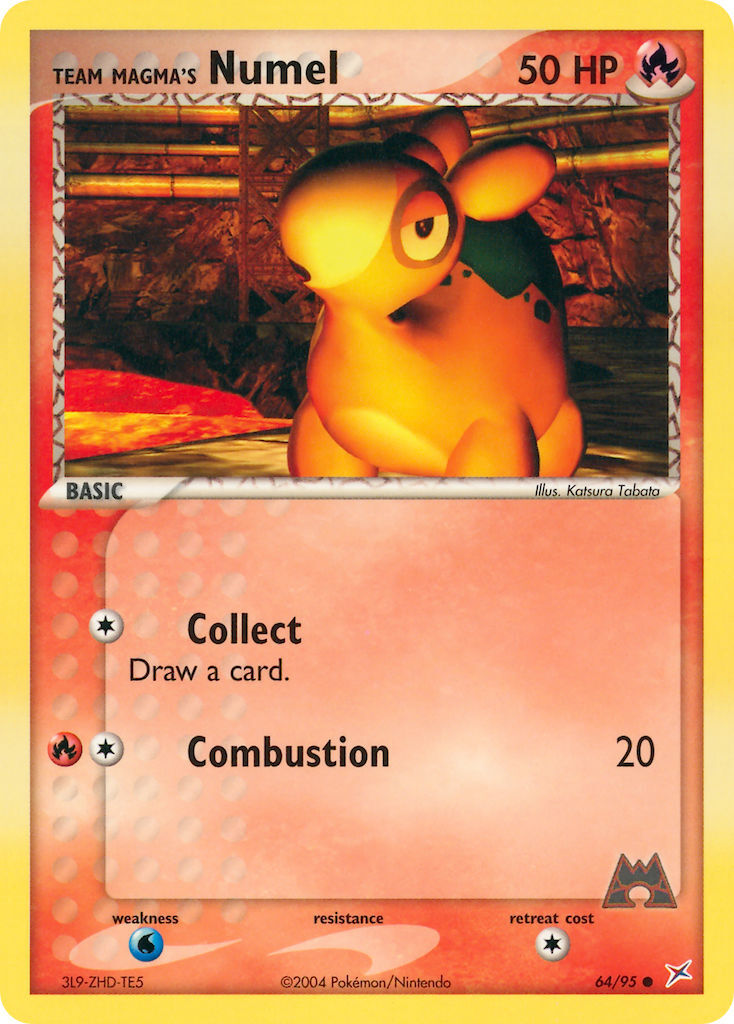 Team Magma’s Numel - 64/95 - EN Team Magma’s Numel - 64/95 - EN