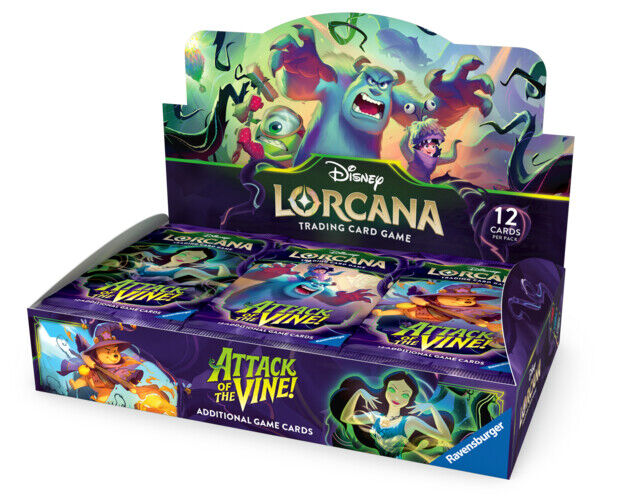 Disney Lorcana 13: Attack of The Vine! Booster Display (24) - EN Disney Lorcana 13: Attack of The Vine! Booster Display (24) - EN