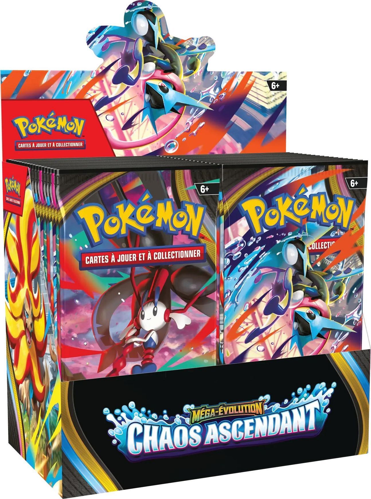 Pokémon TCG: Mega Evolution (ME04) - Chaos Ascendant Booster Display (36 packs) - FR Pokémon TCG: Mega Evolution (ME04) - Chaos Ascendant Booster Display (36 packs) - FR