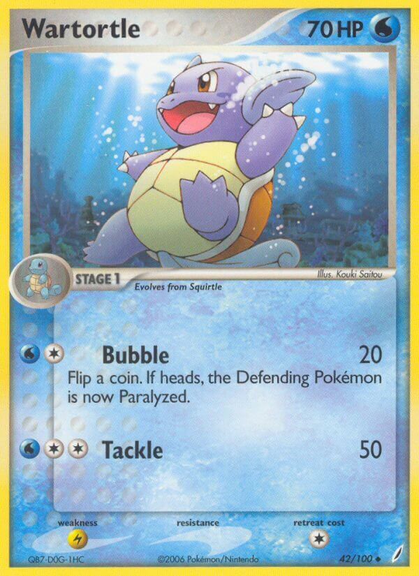 Wartortle - 42/100 - EN Wartortle - 42/100 - EN