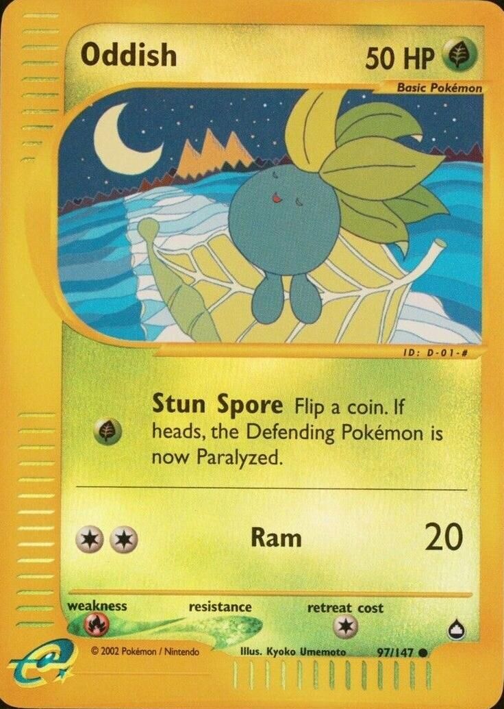 Oddish - 97/147 - Reverse Holo - EN Oddish - 97/147 - Reverse Holo - EN