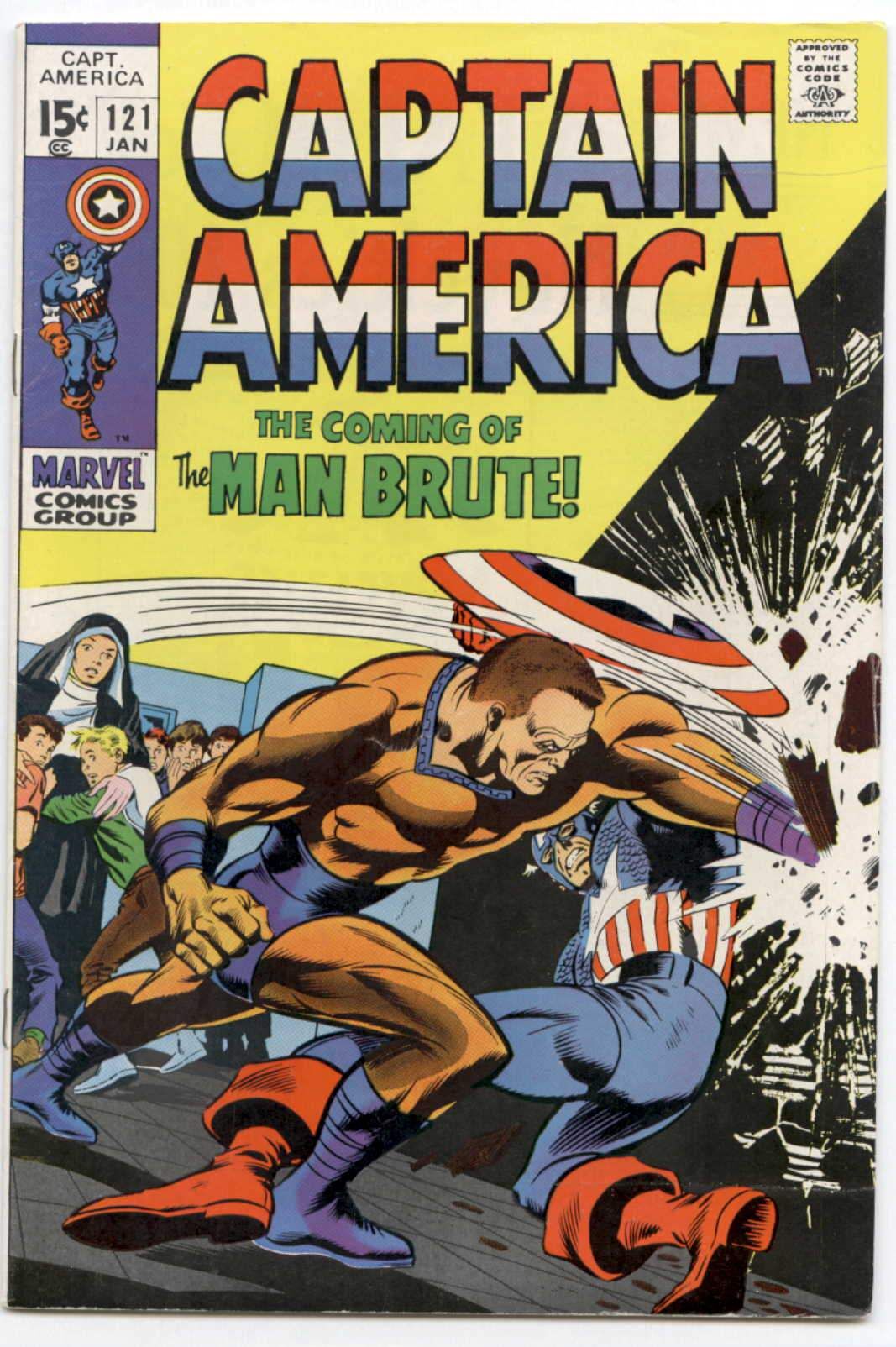 Captain America #121