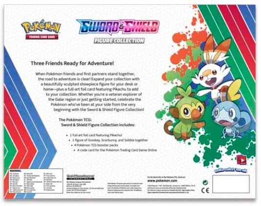 Pokémon Sword & Shield Figure Collection Box - EN