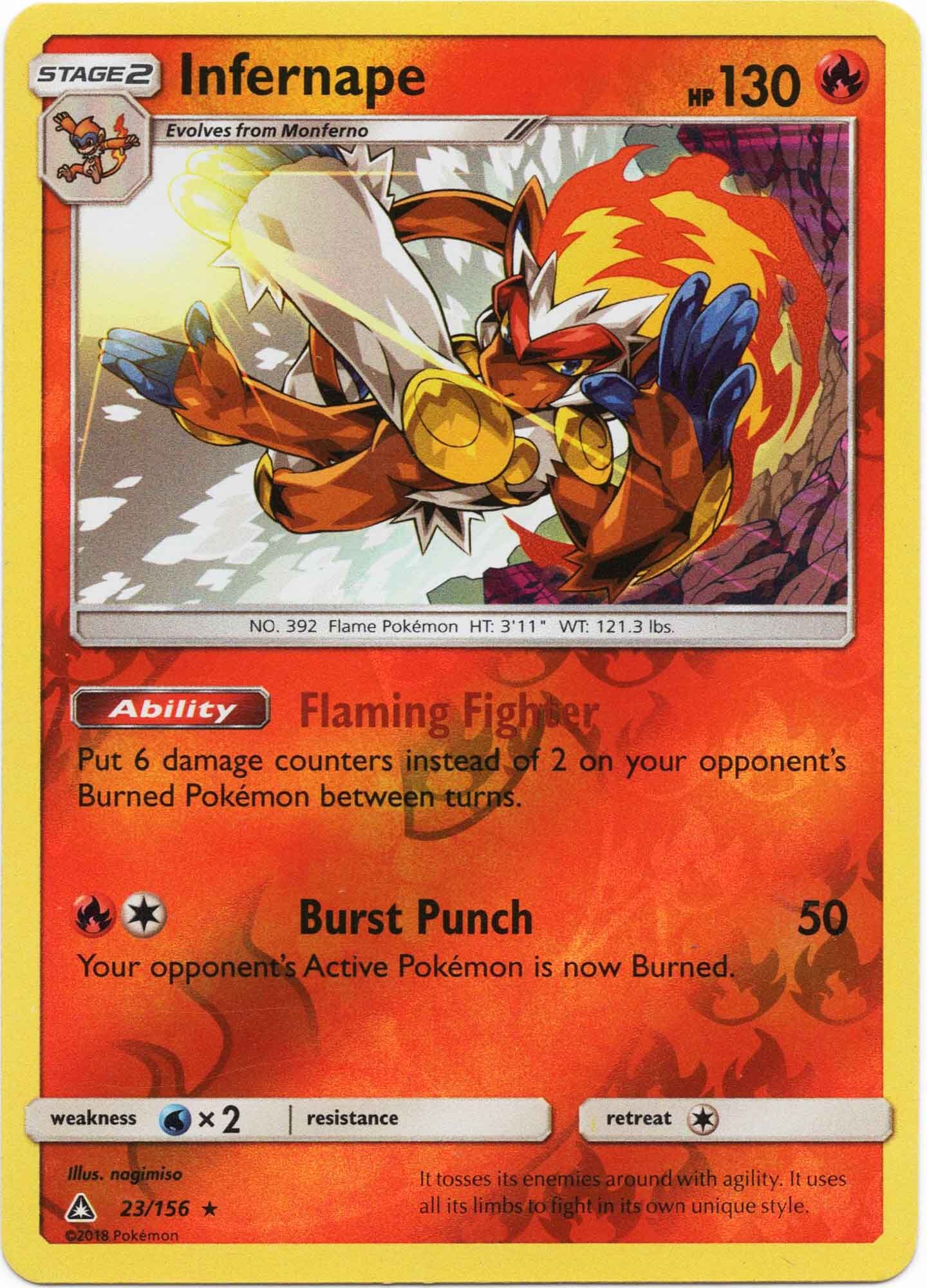 infernape-23-156-pokemon-tcg Infernape 23/156 - Pokémon TCG