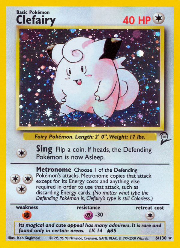 Clefairy - 6/130 - EN Clefairy - 6/130 - EN