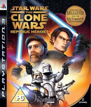 Star Wars Clone Wars Republic Heroes - OVP - PS3 - EN