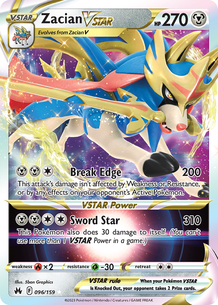 Zacian VSTAR - 096/159 - EN