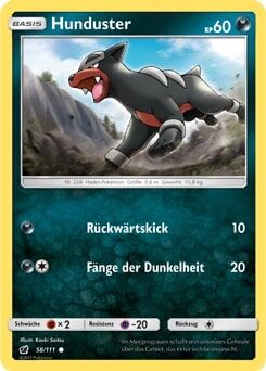 Hunduster - Pokémon TCG