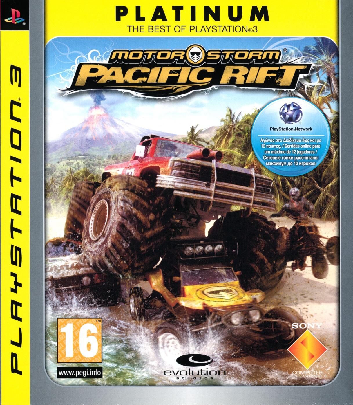 MotorStorm Pacific Rift [Platinum] - OVP - PS3 - DE