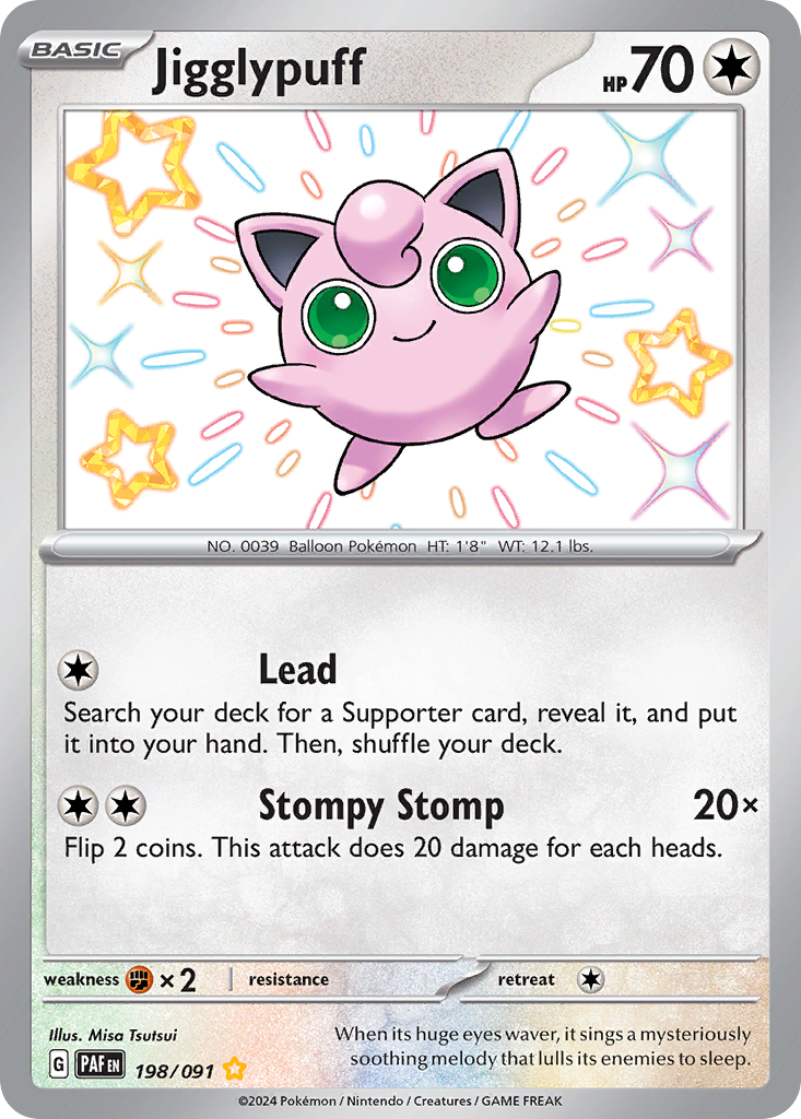 Jigglypuff - 198/91 - EN Jigglypuff - 198/91 - EN