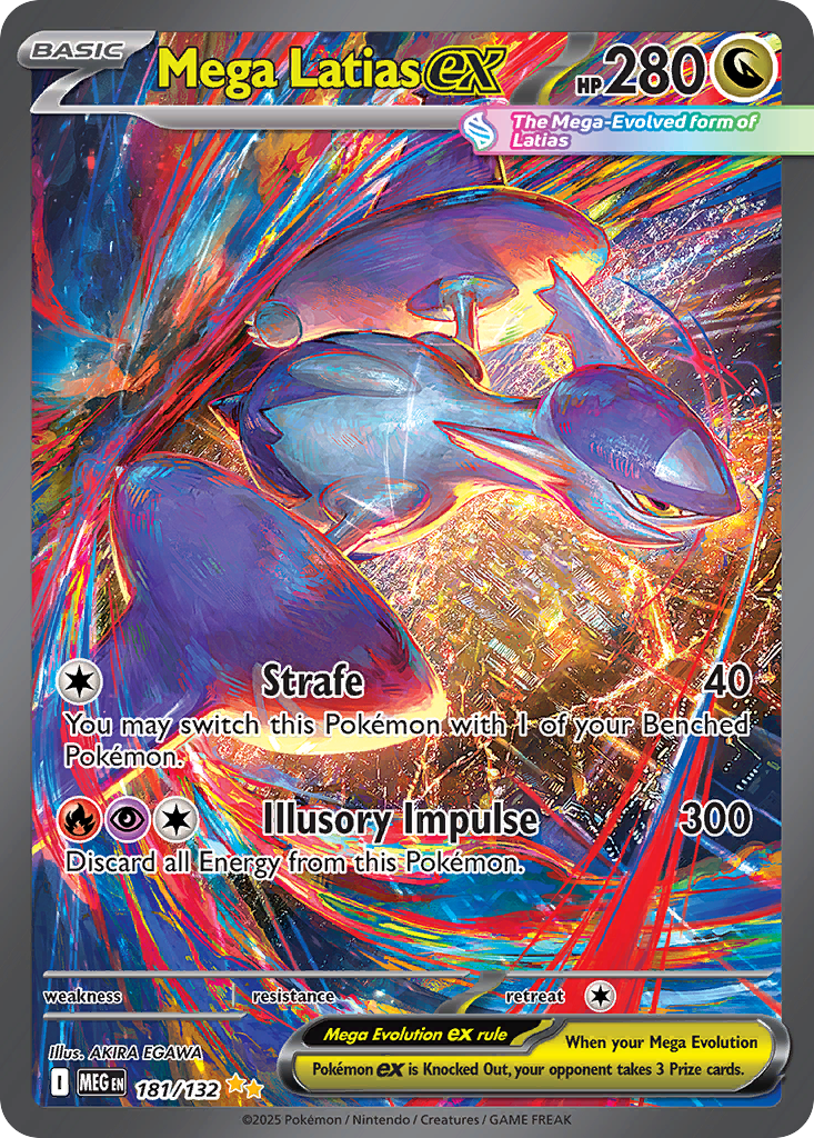 Mega Latias ex - 181/132 - EN Mega Latias ex - 181/132 - EN