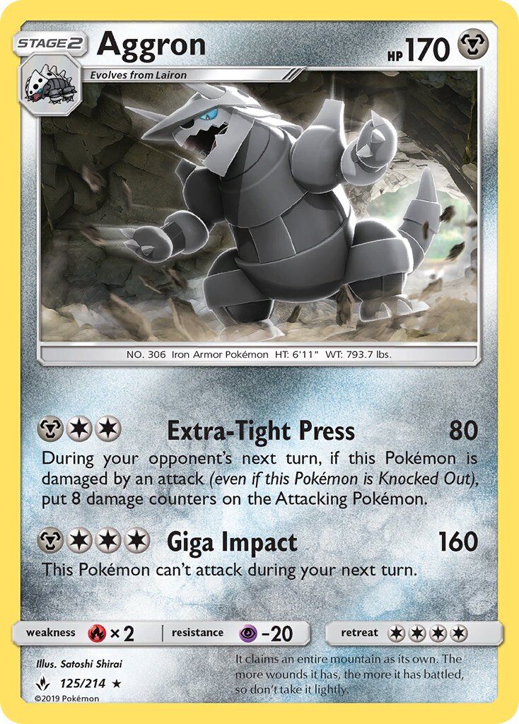 Aggron - 125/214 - EN