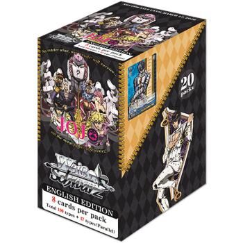 JoJos Bizarre Adventure Golden Wind Booster Display - REPRINT - Weiss Schwarz TCG - EN JoJos Bizarre Adventure Golden Wind Booster Display - REPRINT - Weiss Schwarz TCG - EN